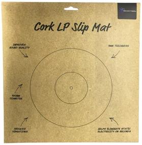 img 2 attached to 🔊 Record-Happy 1/8" Thick Cork Slipmat: Ideal Upgrade for Audiophiles - Enhances Sound Quality and Minimizes Noise