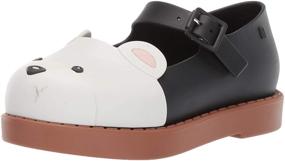 img 4 attached to Cute and Comfy Unisex-Child Mini Melissa Mini Maggie Bear Mary Jane Flats: A Perfect Blend of Style and Comfort!