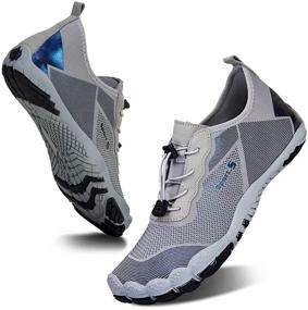 img 1 attached to Barefoot Diving Outdoor Hiking Walking Men's Shoes for Athletic