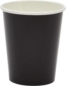 img 1 attached to 🎉 Ultimate Black Party Supplies: Convenient Disposable Dinnerware