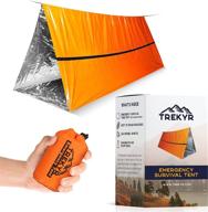 🏕️ trekyr emergency tent - 2 person waterproof survival shelter for hiking survival kit логотип