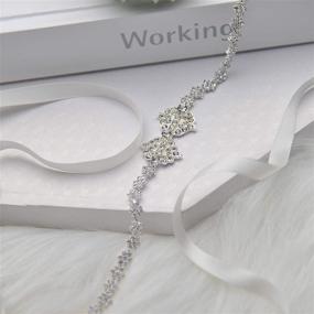 img 1 attached to AW BRIDAL Ринестоун свадебное платье для невесты