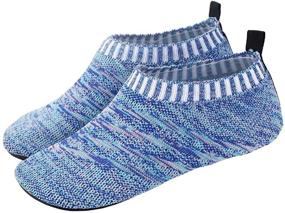 img 3 attached to 🧦 Anddyam Kids Toddler Slipper Socks: Non-Slip Knit Indoor Home Shoes for Girls and Boys - The Perfect Footwear for Active Kids!