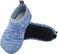 🧦 anddyam kids toddler slipper socks: non-slip knit indoor home shoes for girls and boys - the perfect footwear for active kids! logo