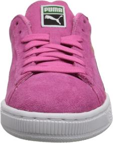 img 3 attached to 👟 Cerise Athletic PUMA Suede Sneaker Little Girls' Shoes