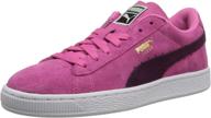 👟 cerise athletic puma suede sneaker little girls' shoes logo