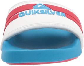 img 3 attached to 👟 Quiksilver AQBL100489 Rivi Slide Юношеские кроссовки: Стильная и прочная обувь для активных детей