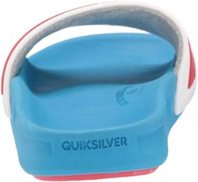 img 2 attached to 👟 Quiksilver AQBL100489 Rivi Slide Юношеские кроссовки: Стильная и прочная обувь для активных детей