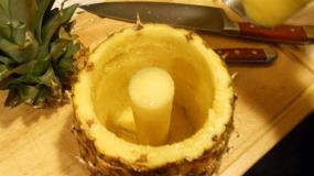 img 1 attached to E Joy Stainless Steel Pineapple Slicer