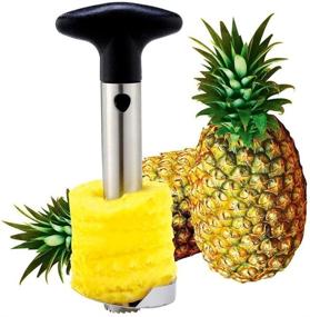 img 4 attached to E Joy Stainless Steel Pineapple Slicer