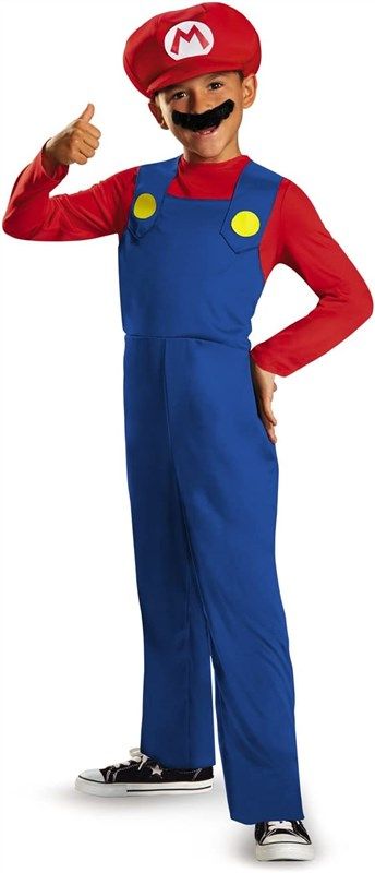 nintendo super brothers classic costume 로고