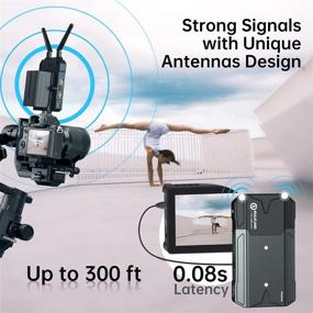 img 3 attached to 📷 Hollyland Mars 300 PRO - HDMI Loopout Wireless Transmitter and Receiver for SLR/MILC Camera | 300ft Long Range | 0.08S Low Latency | 1080P HD Video Transmission System (Enhanced)