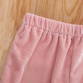 img 2 attached to 👶 TheFound Toddler Little Leggings Trousers: Stylish Girls' Clothing and Comfortable Leggings