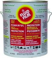 🔒 1 gallon can of fluid film: advanced rust inhibitor for trucks, snow blowers, mowers, cars, semis, tractors, buses - prevents corrosion, provides anti-rust coating, undercoating & underbody rust proofing with superior corrosion protection logo