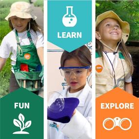 img 3 attached to 🔬 Born Toys Explorer Scientist Halloween Set: Unleash Your Inner Adventurer!