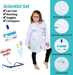 img 1 attached to 🔬 Born Toys Explorer Scientist Halloween Set: Unleash Your Inner Adventurer!