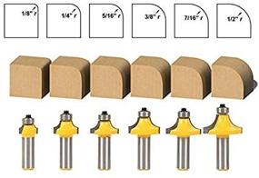 img 2 attached to Roundover Rounding Edge Forming Woodworking Assorted