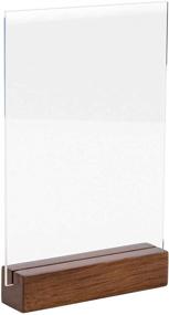 img 4 attached to 🎉 TUR Party Supplies (15 Set) 5x7 Inch Clear Blank Acrylic Sheets - Ideal for Wedding Signs, Decorations, Card and Gift Signs, Event Party Signs, Welcome Acrylic Signs (Holders NOT Included)