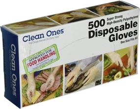 img 4 attached to 🧤 513017 Clean Ones Disposable Gloves