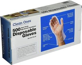 img 2 attached to 🧤 513017 Clean Ones Disposable Gloves