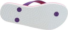 img 1 attached to 👧 Under Armour Girl's Atlantic Dune II T Flip-Flop, Beta Purple Pop, Size 1