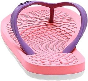 img 2 attached to 👧 Under Armour Girl's Atlantic Dune II T Flip-Flop, Beta Purple Pop, Size 1