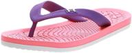 👧 under armour girl's atlantic dune ii t flip-flop, beta purple pop, size 1 logo