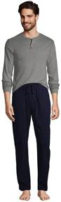 img 1 attached to 👕 Lands End Emerald Regular X Large Men's Sleep & Loungewear: Ultimate Comfort and Style