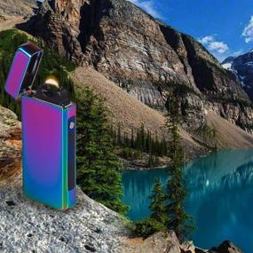 img 3 attached to USB Rechargeable Windproof Electric Lighter – Powerful, Colorful & Impressive Milestone
