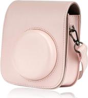 📸 alohallo mini 11 accessories kit in elegant box for instax mini 11 instant film camera - blush pink logo