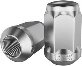 img 3 attached to 🔩 NPAUTO Chrome Wheel Lug Nuts 1/2 x 20, 1.38" 3/4" Hex Conical Replacement for Ford Mustang Edge Ranger Flex Explorer E-150 Crown Victoria, Dodge Ram 1500, Pack of 20" - Enhancing SEO: "NPAUTO Chrome Lug Nuts 1/2 x 20, 1.38" 3/4" Hex Conical Replacement for Ford Mustang Edge Ranger Flex Explorer E-150 Crown Victoria, Dodge Ram 1500 - Pack of 20