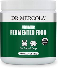 img 2 attached to 🐱 Dr. Mercola USDA Organic Fermented Food for Cats &amp; Dogs, 2.75 oz (78g) per Container, Non-GMO, Gluten-Free, Soy-Free