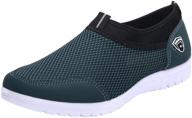 👟 jamron men's athletic sneakers with breathable damping outsole логотип