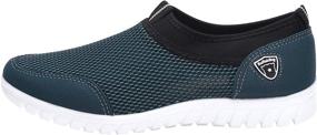 img 3 attached to 👟 Jamron Men's Athletic Sneakers with Breathable Damping Outsole