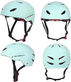 img 3 attached to 🚲 SG DREAMZ Adult Helmet – Commuter Bicycle Helmet for Men and Women - Adjustable Dial for Head Circumference 21.6" to 24" (Large Head Size)