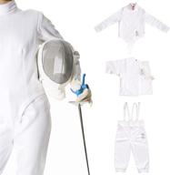 🤺 leonark 350nw fencing uniform suit - top quality pants jacket vest set for foil epee saber логотип