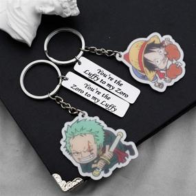 img 2 attached to 🎁 Брелок "Аниме Луффи и Зоро": Подарок в виде дружбы из One Piece для лучшего друга.