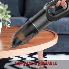 img 2 attached to 🧹 Ultimate Portable Cordless Handheld Cleaning: Two Speeds Adjustable for Maximum Efficiency