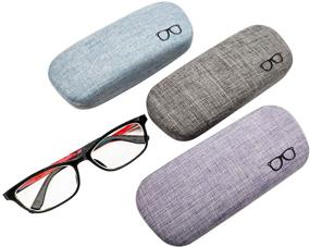 img 3 attached to 👓 Concise Eyeglass Protector: Fabrics for Glasses