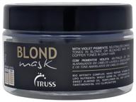 🌸 6.35oz truss blond mask - enriched with violet pigments logo
