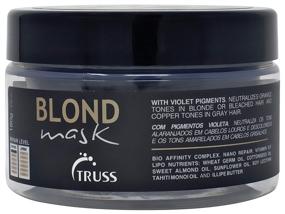 img 4 attached to 🌸 6.35oz Truss Blond Mask - Enriched with Violet Pigments