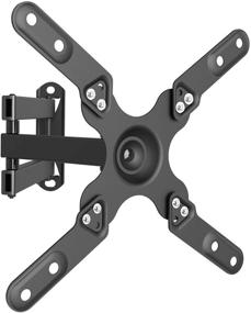 img 4 attached to 📺 WALI 13-39 inch Full Motion TV Wall Mount Arm for LED Flat Screen - Extends 15 inches - VESA up to 200x200mm (1339LM) - Black