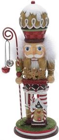 img 3 attached to 🍪 Gingebread Cookie Nutcracker by Kurt Adler - 15.75-inch Size