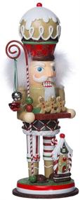 img 4 attached to 🍪 Gingebread Cookie Nutcracker by Kurt Adler - 15.75-inch Size