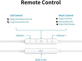 img 2 attached to Наушники HGCXING USB C: Hi-Fi стерео проводные наушники с микрофоном и управлением громкостью для Galaxy S21 Ultra 5G, Note20, Pixel 5, iPad Mini 6 и других устройств!