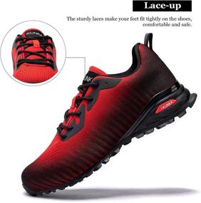 img 1 attached to Ikunka Sneakers: High-Quality Non Slip Men's Training Footwear