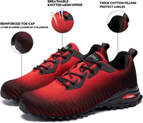 img 2 attached to Ikunka Sneakers: High-Quality Non Slip Men's Training Footwear