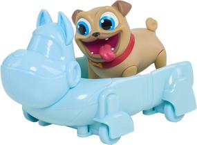 img 1 attached to 🐶 Vibrant Multicolor Just Play Puppy Playset: A Fun and Colorful Companion for Kids