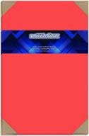 🍉 vibrant watermelon red card paper - large 12x18 poster size, 65lb cover weight - smooth printable surface for stunning colorful results logo