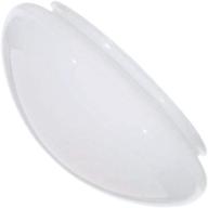 заменитель стеклянного плафона satco диаметром 9,5 дюймов - белый (50/330), диаметр трубы 7-7/8 дюйма логотип